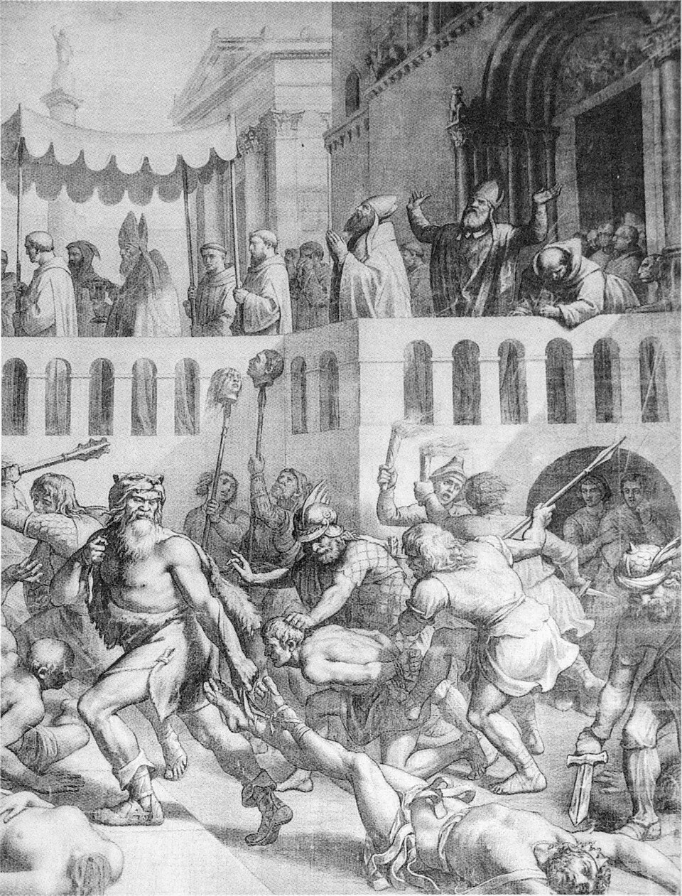 Il pittore e il profeta - Attila I, Museo delle Belle Arti di Lione 1